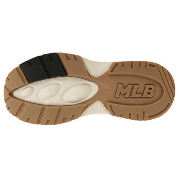 MLB 2021NY洋基队新款男女情侣时尚LA大标复古老爹鞋增高鞋运动休闲鞋32SHC3111 50W 白色NY黑标