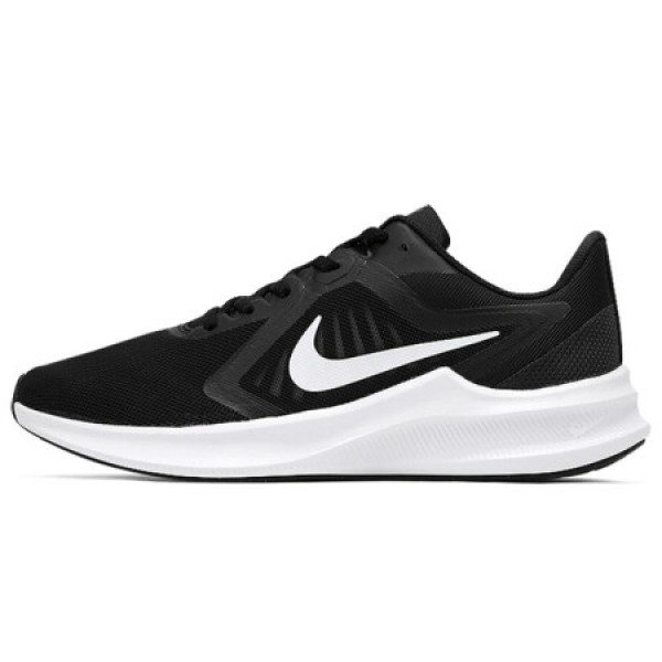 NIKE耐克男鞋DOWN SHIFTER 10跑步运动鞋透气轻盈休闲鞋CI9981系列 黑白CI9981_004